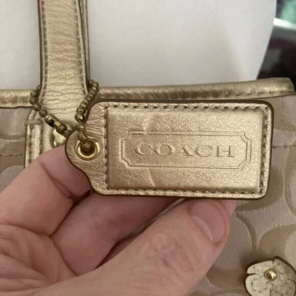 Coach "Signature" Purse - Picture 6 of 10